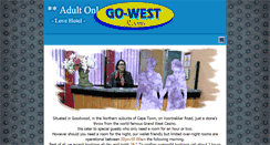 Desktop Screenshot of go-west.co.za